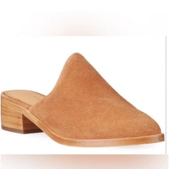 Soludos Tan Suede Venetian Mules Dize 9 - Picture 3 of 12